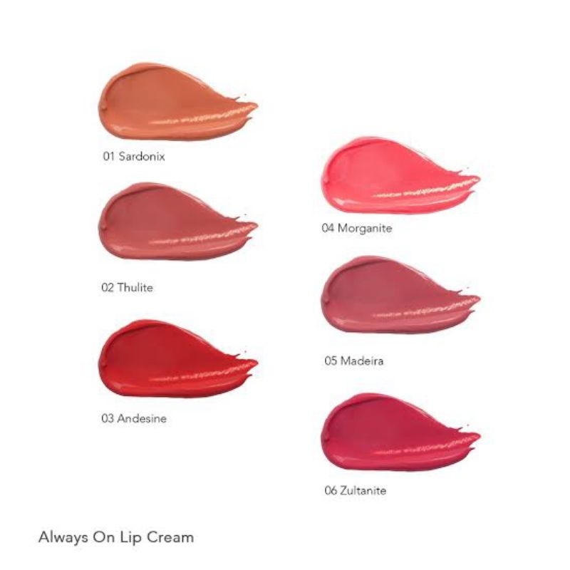 Madame Gie Always On Lip Cream - Make Up Cream Lipstik