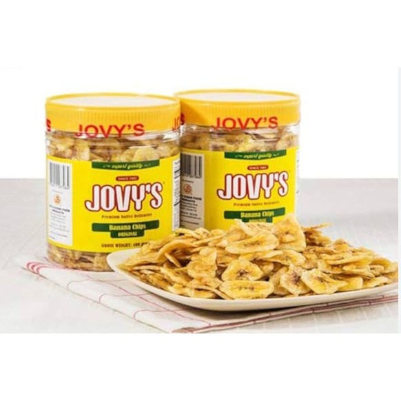 

2 Toples Pisang Goreng Cemilan Kering Banana Crispy asli Filipina 400g