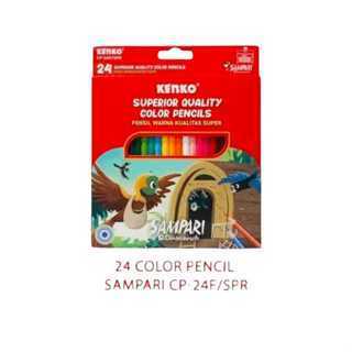 

KENKO SAMPARI 24 COLOR PENCIL CP-24 F/SPR PENCIL WARNA