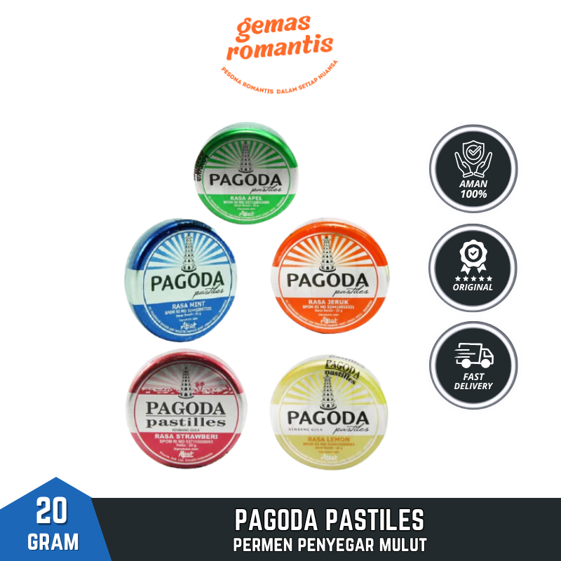 

Pagoda Permen Pastiles 20gr / Permen Penyegar Mulut Dan Melegakan Tenggorokan / Candy / BISA COD