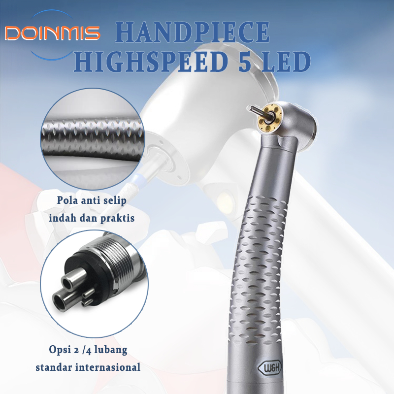 ✨Garansi satu tahun✨Hand piece WNH High Speed Inner Water / W&H Handpiece HighSpeed SET 2/4 holes 5 