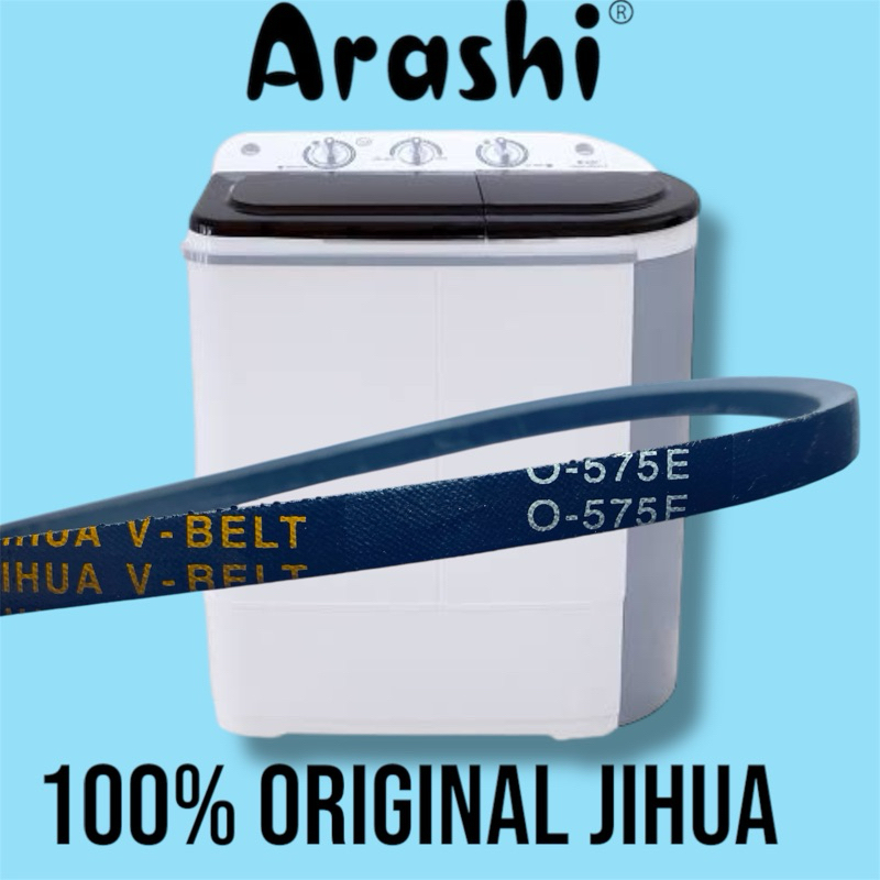 jihua vanbelt o-575e O575E panbel fanbel v-belt O-575E vanbel mesin cuci arashi portable 4,5 kg
