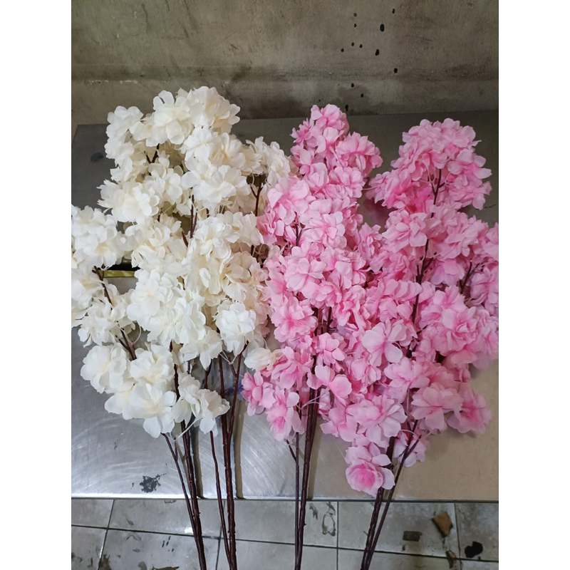 Bunga sakura 1 meter/ Tangkai bunga sakura/ bunga sakura