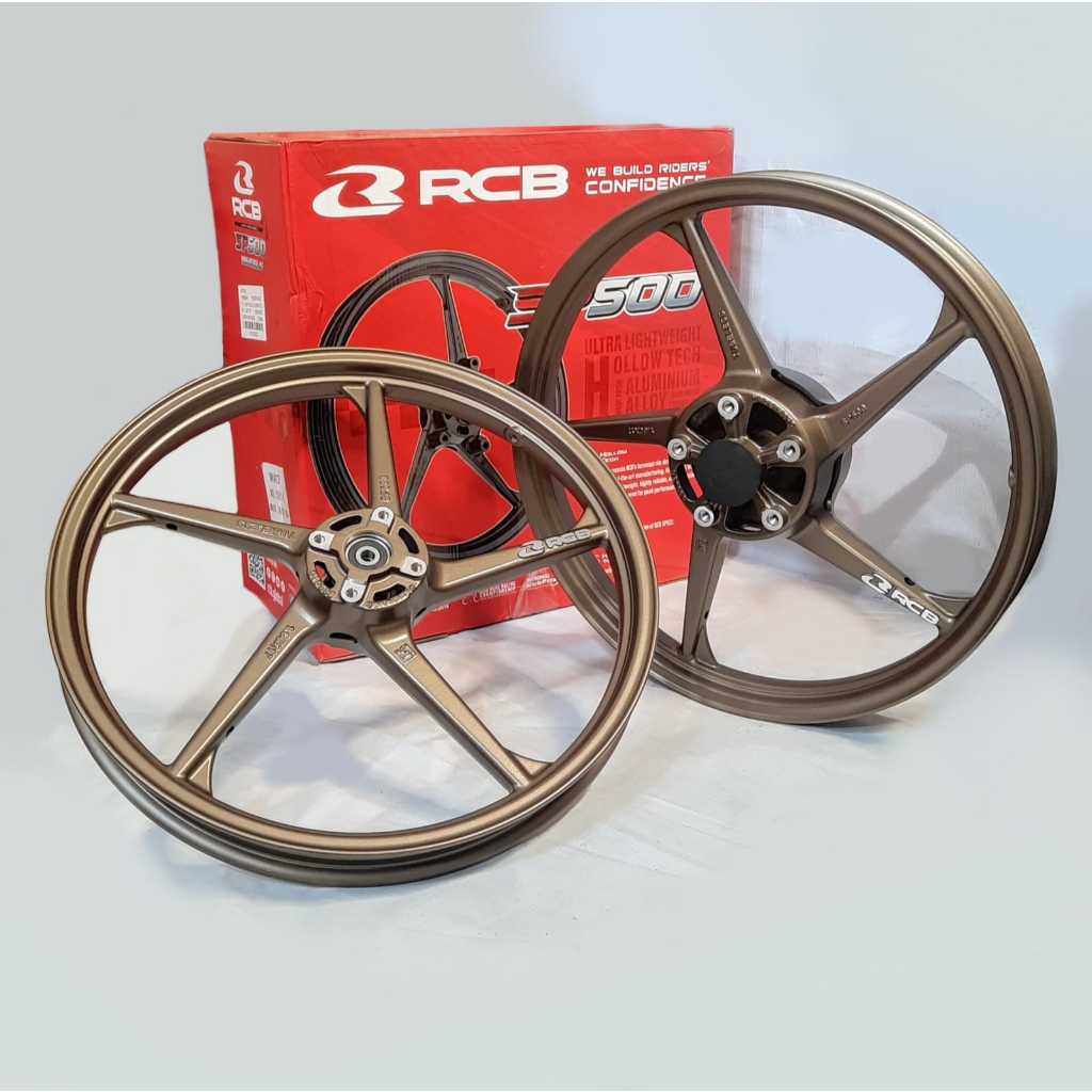 velg Racing rapido rcb mx king 501 160/160 dan 160/185 blue gold dan hitam ORIGINAL