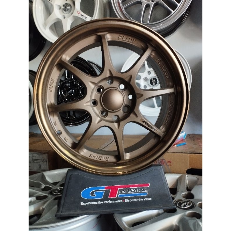 velk ce28 r16 pcd 4×100/114 lebar 7  kondisi BARU