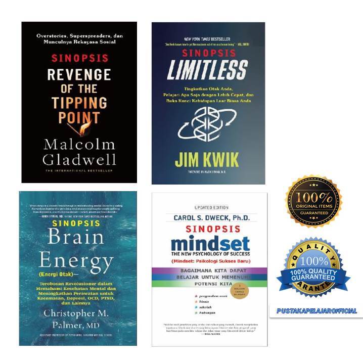 BUKU ORI SINOPSIS REVENGE OF THE TIPPING POINT - SINOPSIS LIMITLESS - SINOPSIS BRAIN ENERGY - SINOPS