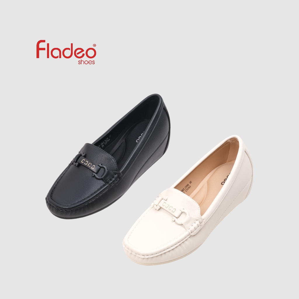 Fladeo A25/LSM317-1BG/Sepatu Moccasin Slip On Wanita [ Moccasin Shoes ]