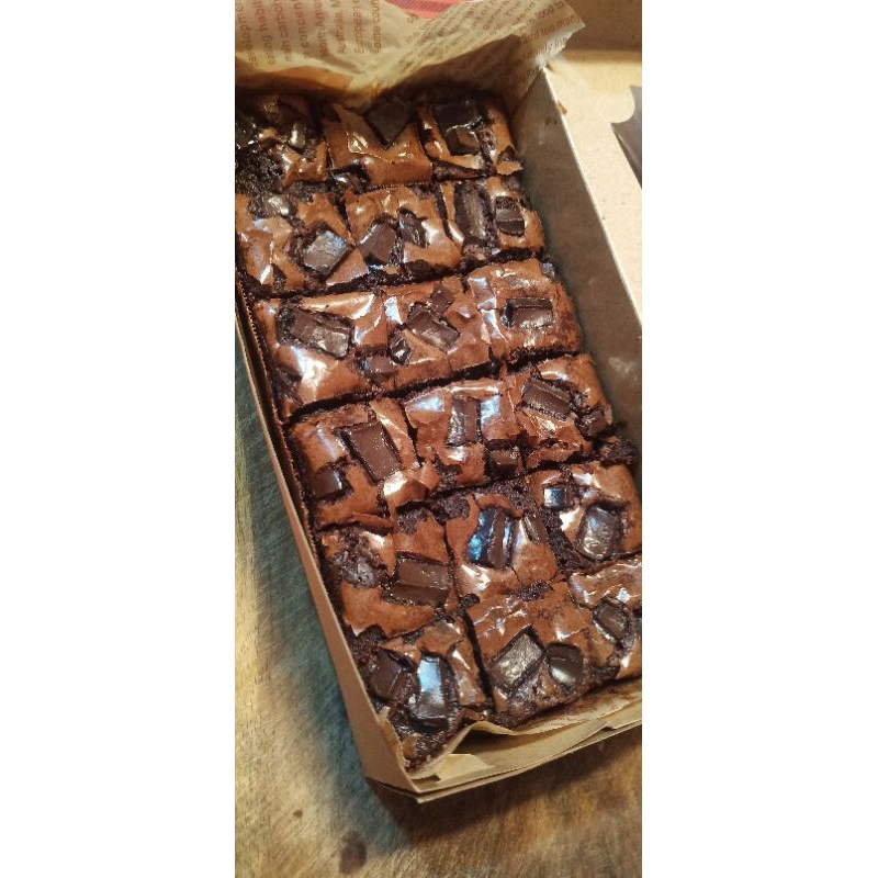 

brownies double chocolate