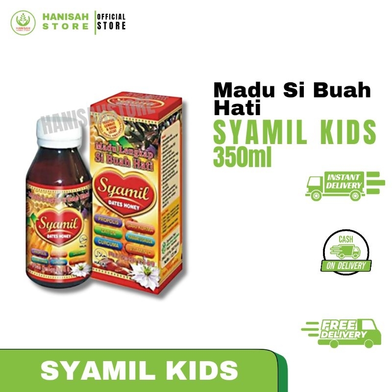 

Madu Syamil Kids •Madu Si Buah Hati• 350ml Madu Penambah Nafsu Makan