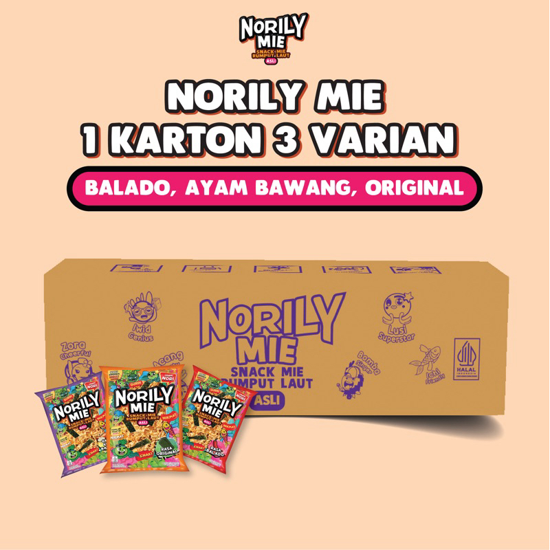 

Norily Mie 1 Karton 3 Varian