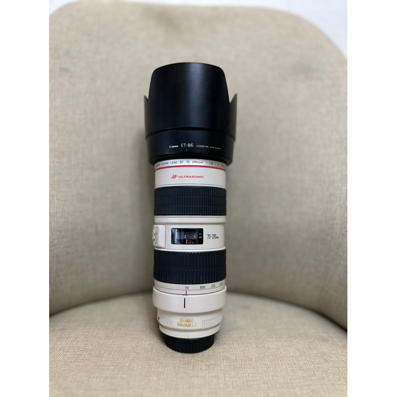 LENSA TELE CANON 70-200MM F2.8 L iS USM. LENSA ZOOM CANON 70200MM F2.8