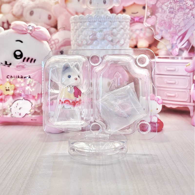 [ POPI READY ] Sylvanian Families Costume Baby Blind Bags Secret Cake Party Newborn Husky Strawberry