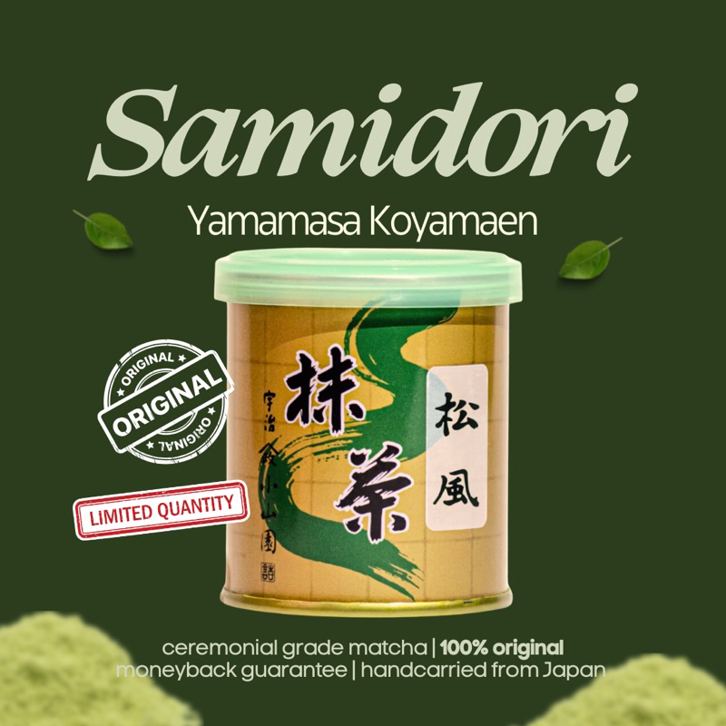 

READYSTOCK! Yamamasa Koyamaen Usucha Samidori | Ceremonial Grade Matcha | 100% ORIGINAL JAPAN