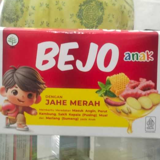 Bejo anak  Jahe Merah Sachet