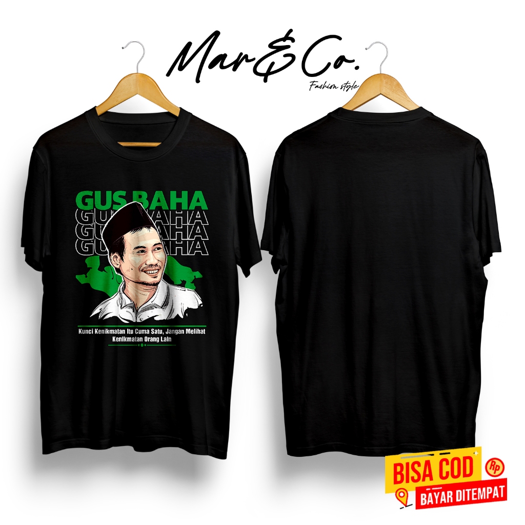 Kaos Gus Baha Santri Gus Bahauddin Ahmad Muhibbin