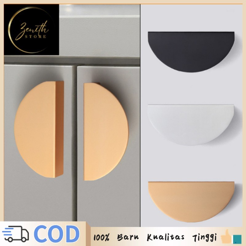 Tarikan Laci Semi Circular Sederhana Tarikan Laci Bulat Gagang Laci Bulat Tarikan Laci Besi