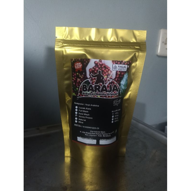 

Kopi Baraja Honey Full Arabika 100g