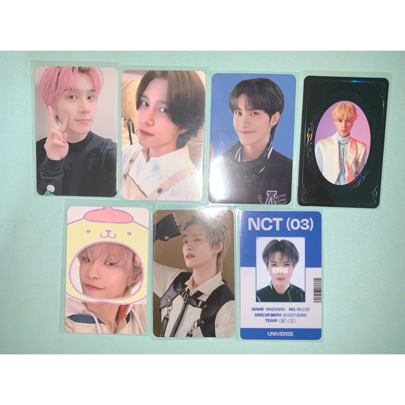 PHOTOCARD PC OFFICIAL OFC WAYV HENDERY YANGYANG