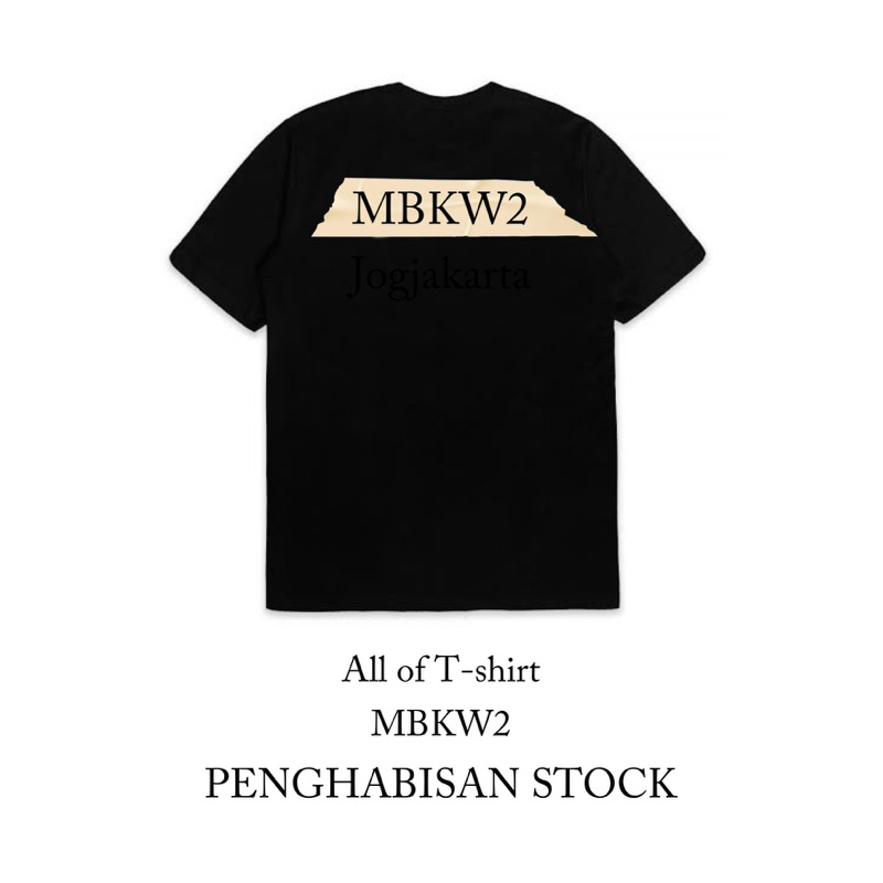 CLEARANCE SALE T-shirt MBKW2 X Rh57 original / kaos MBKW2 original / kaos racing MBKW2 jogjakarta / 