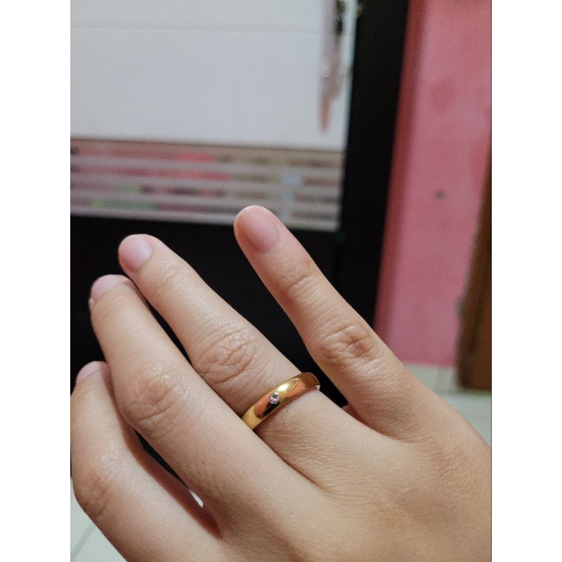 cincin kawin titanium mata