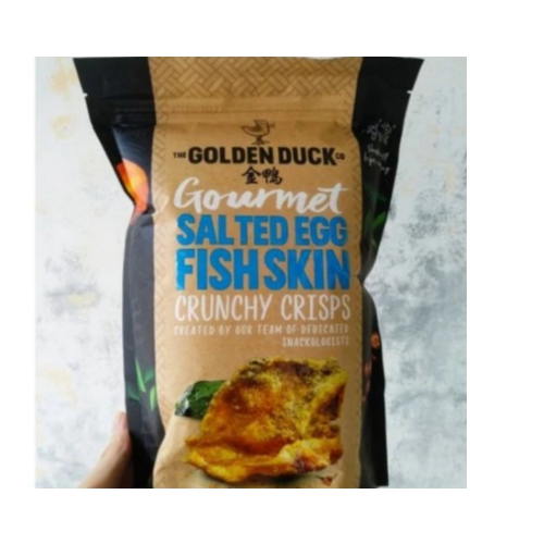 

Golden duck gourmet Salted egg Fish skin Crunchy Crisps