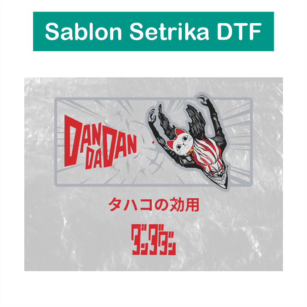 

Sablon DTF Dandadan 333 Turbo Granny Dan da Dan