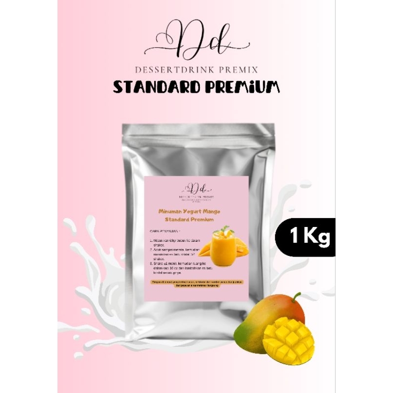 

Bubuk Minuman Yogurt MANGGA 1Kg Standard Premium Dessertdrink Premix MURAH / Bubuk Yogurt 1 Kg / Yogurt Powder / Bubuk Yogurt Plain / Yogurt / Es Yogurt/ Yogurt Powder Drink / Minuman Yogurt / Yoghurt / Bubuk Minuman Yoghurt / Yoghurt Powder