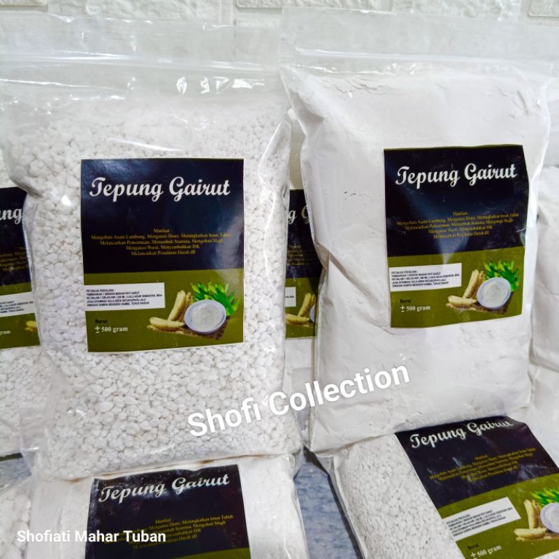 

TEPUNG GAIRUT/GARUT/KERUT/OBAT MAGH/ASAM LAMBUNG/PENCERNAAN/WASIR