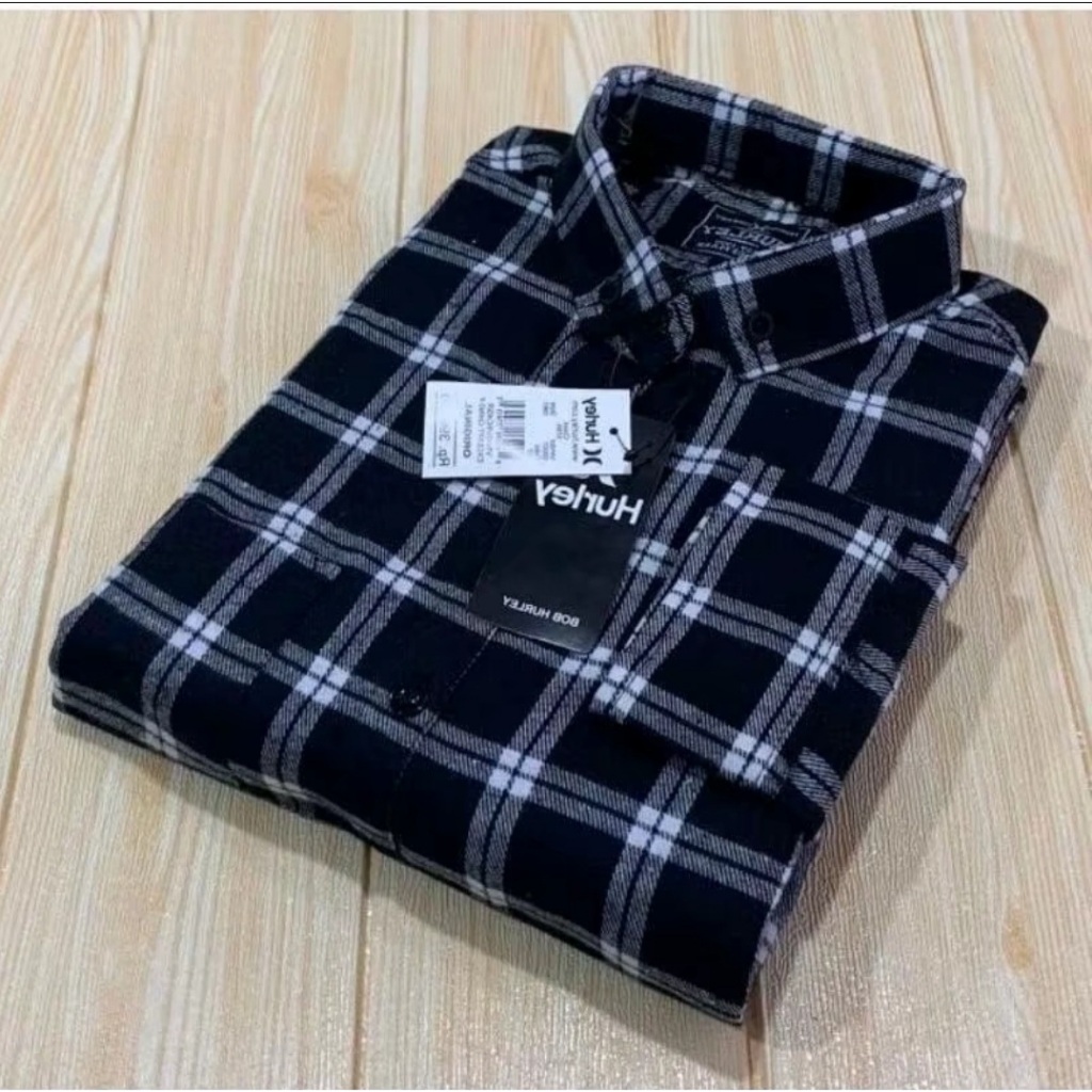 Kemeja Flanel Pria Dan Wanita Lengan Panjang Motif Best Seller Kualitas Distro