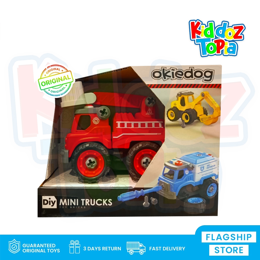 Okiedog MINI DIY - FIRE ENGINE CJ1614179