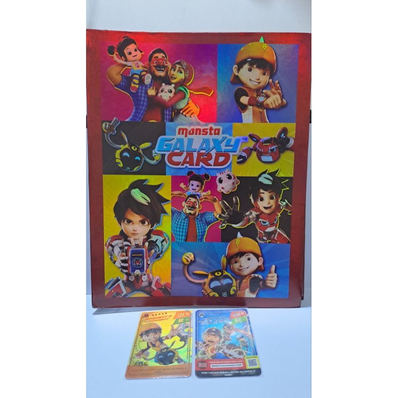 Monsta Galaxy Card | Album V3 | Versi Boboiboy Universe