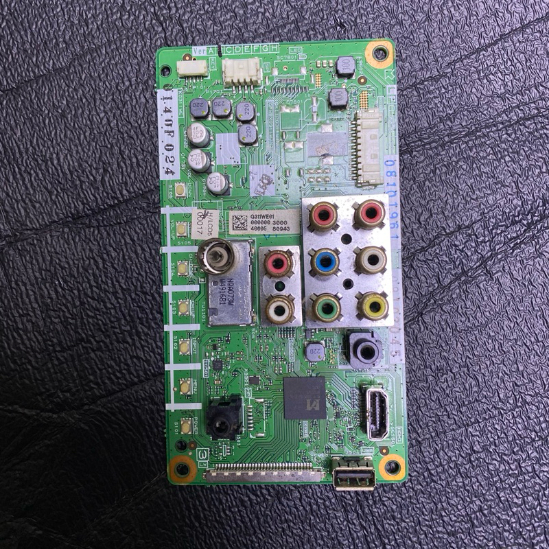 Mainboard Tv Sharp/mesin tv sharp LC-39LE155M