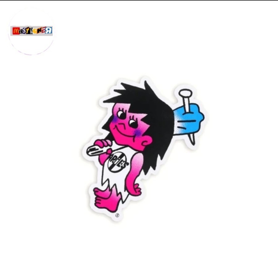 

sticker Aries Arise logo graphic stiker streetwear cavegirl diecut