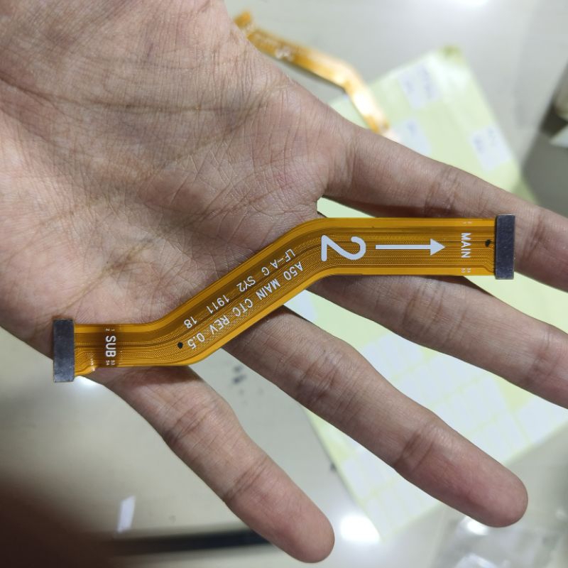 FLEXIBLE LCD SAMSUNG A50 ORI COPOTAN