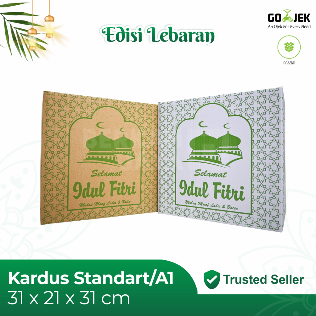 

Kardus Parcel/Dus Sembako/Box Kue Kering/Paket Lebaran 31 x 21 x 31 cm