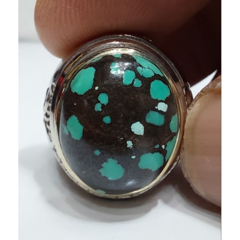 PIRUS HUBEI XINJIANG HIJAU TOSCA EST DIM 17x14x7 RING 7