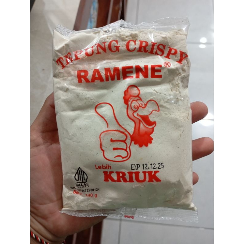 

Ramene Tepung Cripsy 140grm