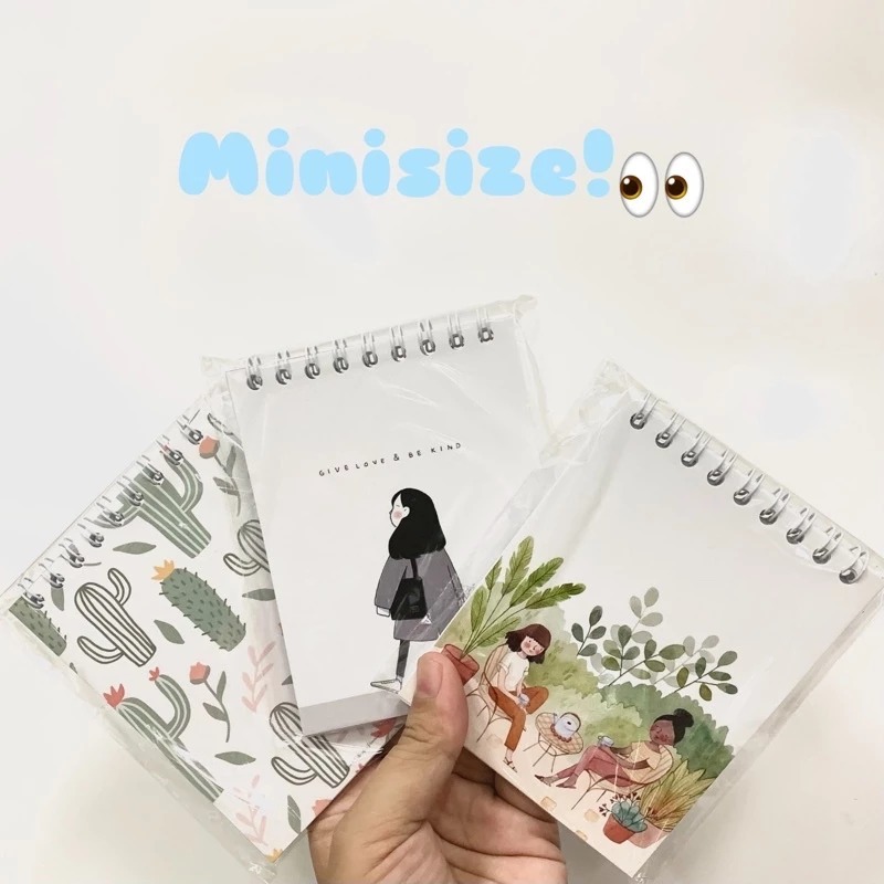 

NOTEBOOK KECIL CATATAN SPIRAL MINISIZE AESTHETIC BUJO