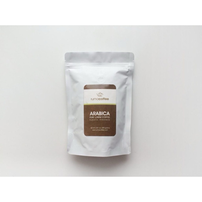 

Kopi Luwak Arabica Bubuk 100 Gram dan 250 Gram