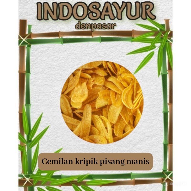 

Camilan kripik pisang manis 70g _ INDOSAYUR