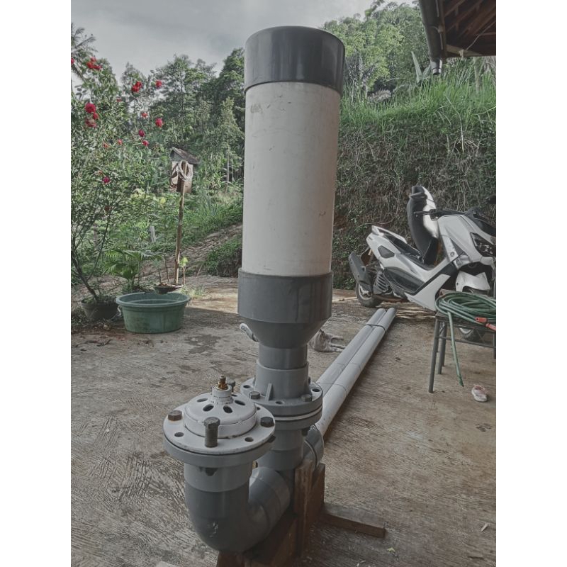 pompa air  hydram tanpa listrik