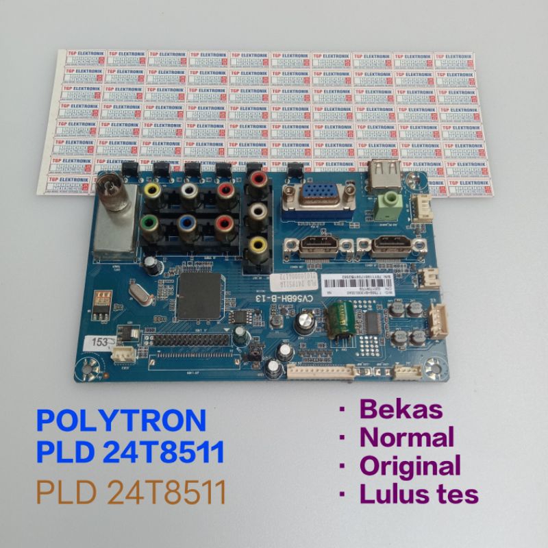 MB Polytron PLD 24D8511 24T8511 - Mainboard Polytron PLD 24T8511 24D8511