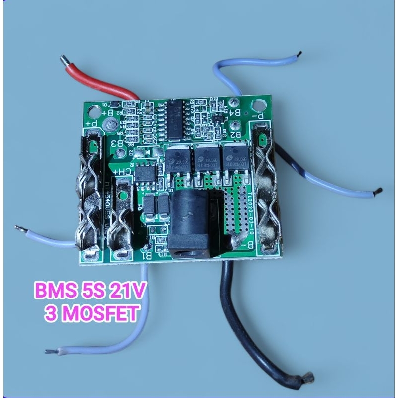 Modul BMS 18-21V  5S baterai Bor Cordless Impack  model lxt
