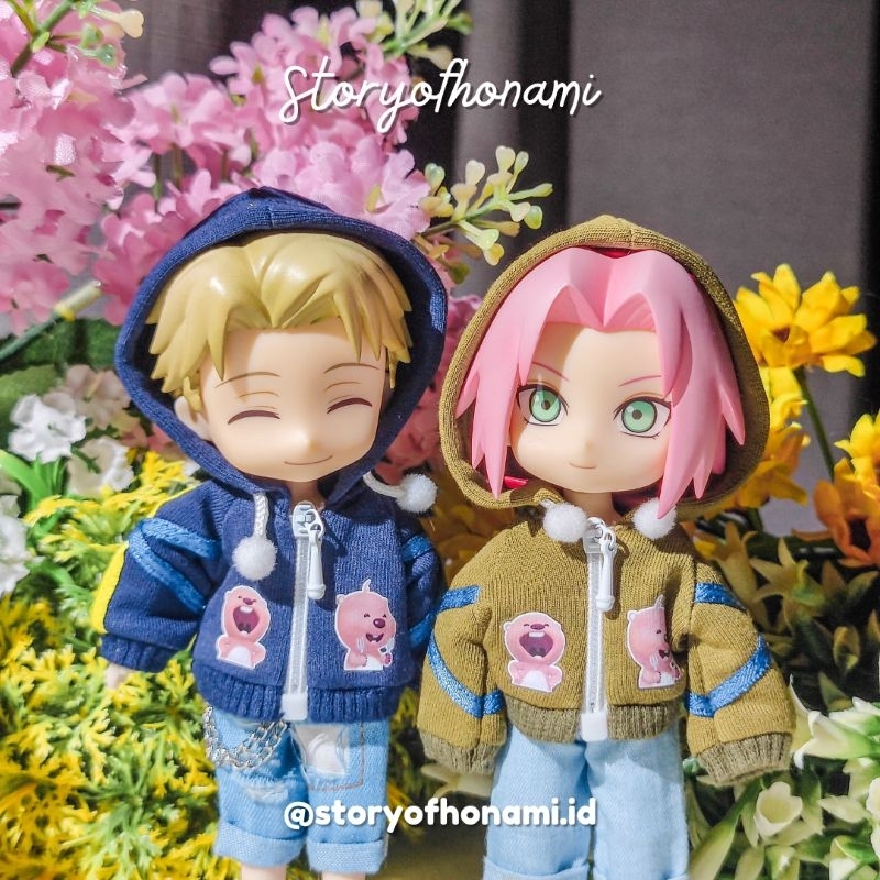 LOOPY JACKET - BAJU JAKET NENDOROID DOLL OBITSU YMY CLOTHES