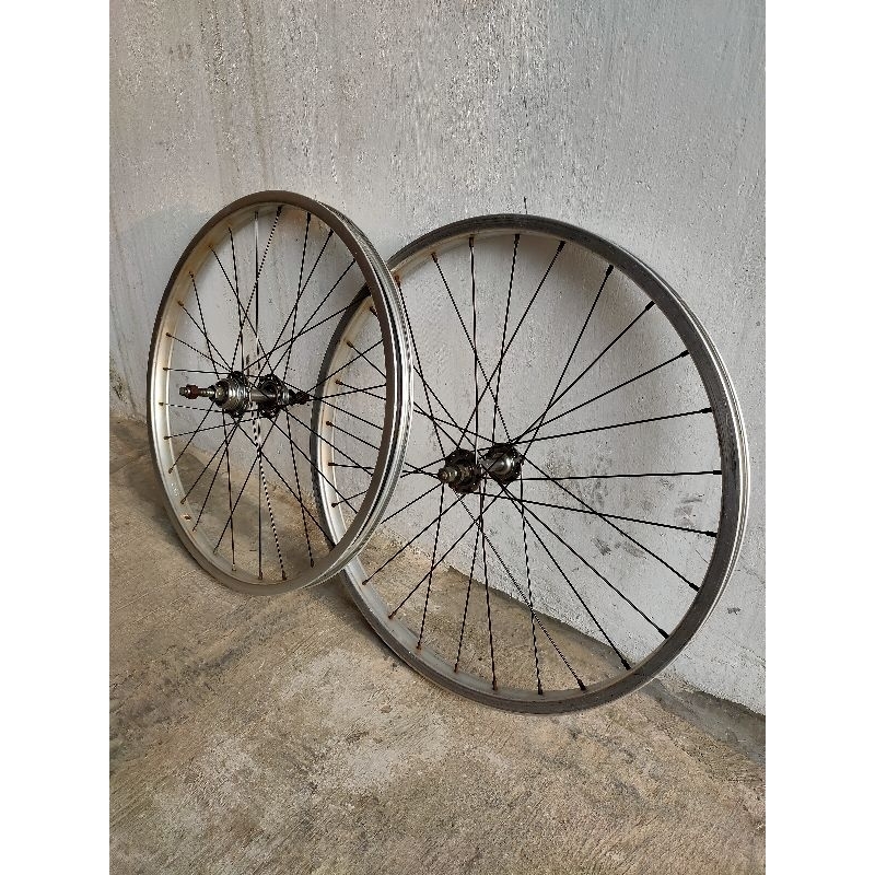 Wheelset 22 velg araya japan 22x1.50 hub freehub nakano japan osbmx minivelo minitrack minion seli o