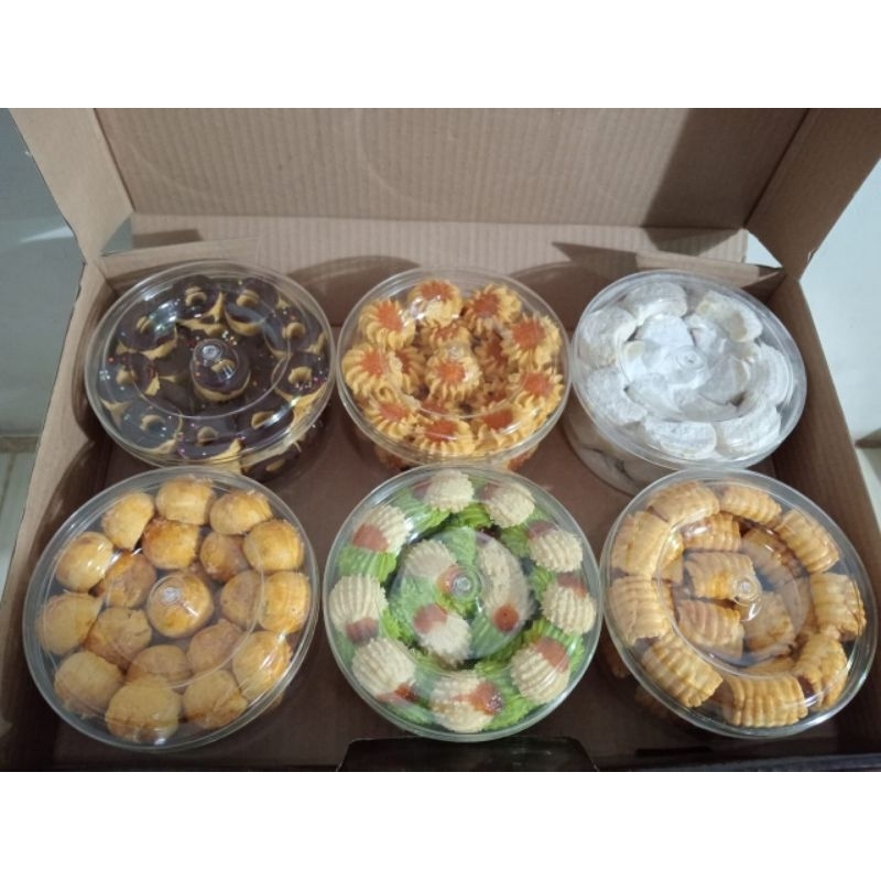 

Kue kering edisi lebaran 2025 Salwa rasa -paket coklat- isi 6