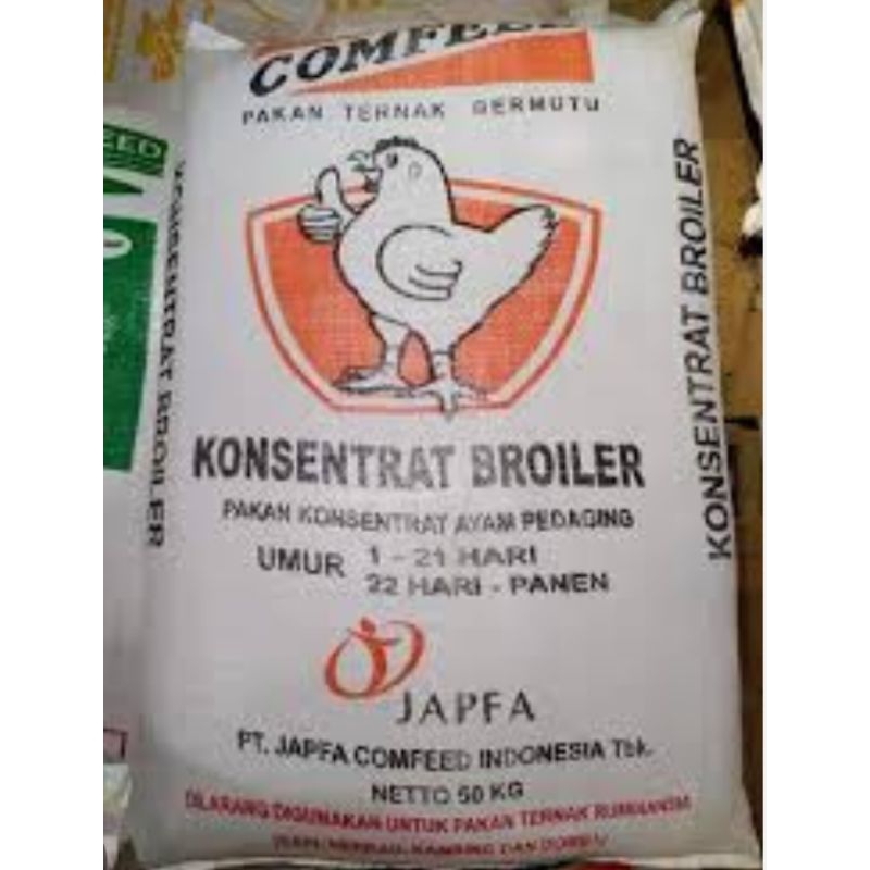 Comfeed konsentrat broiler pakan ayam 1kg