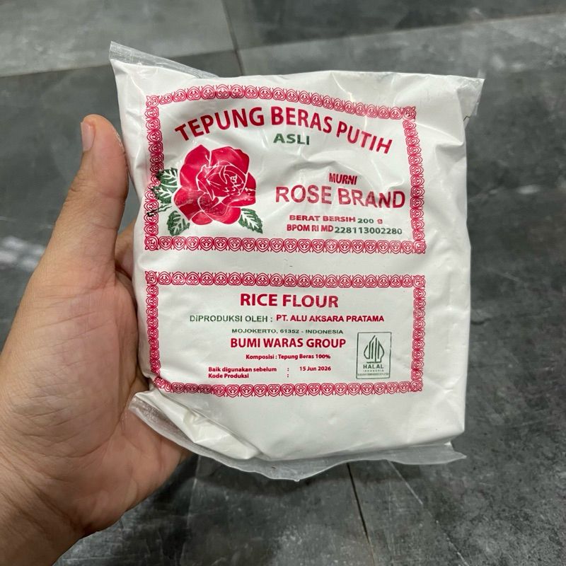 

Tepung Beras Rose Brand
