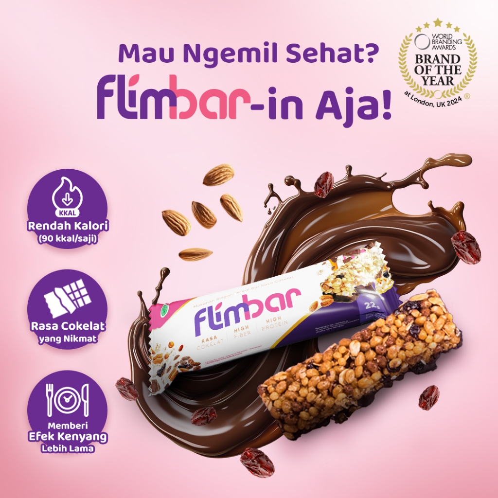

Flimbar (Snack Sehat) by Flimty - 1 Bar Cobain dulu!
