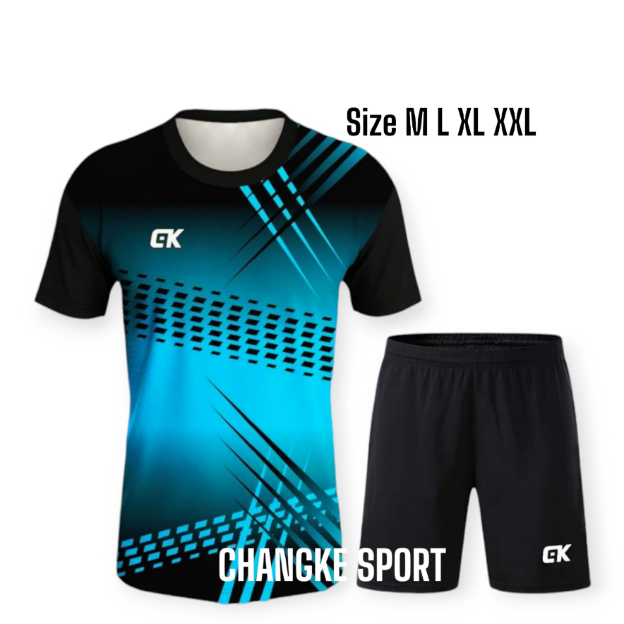 SETELAN KAOS OLAHRAGA PRIA & WANITA//BAJU BADMINTON TENIS VOLLY JOGGING SENAM Dll DEWASA SIZE M-L-XL